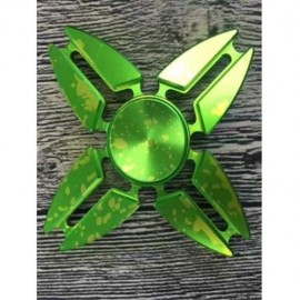 FOUR LEAVES DART SHAPE FOCUS TOY FIDGET SPINNER (GREEN)