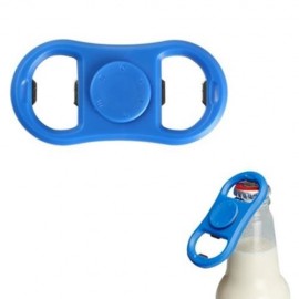 FIDDLE TOY FIDGET SPINNER WITH BOTTLE OPENER (BLUE)