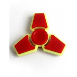 THREE LEAF FINGER GYRO STRESS RELIEF TOY FIDGET SPINNER (FLAME)