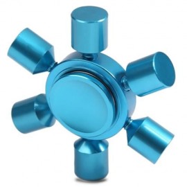 STRESS RELIEF TOY RUDDER FIDGET METAL SPINNER (BLUE)