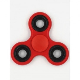 FIDDLE TOYS ROTATING TRIANGLE FIDGET SPINNER (DEEP RED)