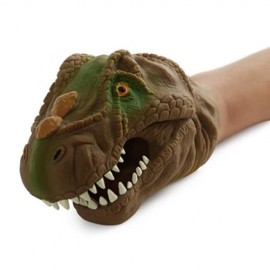 FUNNY DINOSAUR MODEL HAND PUPPET INTERACTIVE TOY (COLORMIX)