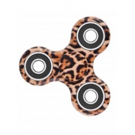 CAMOUFLAGE PRINT STRESS RELIEF FOCUS TOY FIDGET SPINNER (LEOPARD)