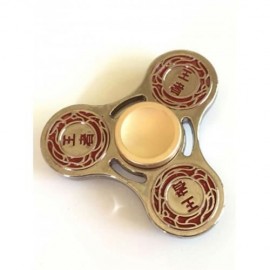 KING FINGER GYRO HOLLOW OUT STRESS RELIEF TOY FIDGET SPINNER (GOLDEN)