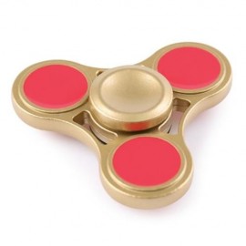 ANTI-STRESS TOY GLITTER FIDGET METAL SPINNER (GOLDEN)