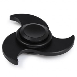 FIDDLE TOY WINDMILL FINGER GYRO FIDGET SPINNER (BLACK)