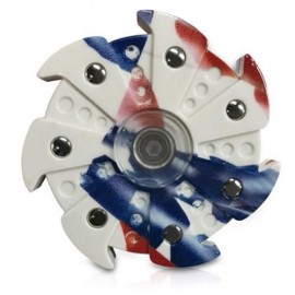 FOCUS TOY BALL BEARING WHEEL HAND SPINNER (WHITE)