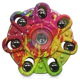 ANTI STRESS BALL BEARING HAND SPINNER (RED)