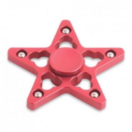 STRESS REDUCER STAR SHAPED EDC FIDGET SPINNER FINGER GYRO (WATERMELON RED)