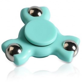 STRESS RELIEF TOY TRIANGLE BALL BEARING FIDGET SPINNER (LIGHT BLUE)