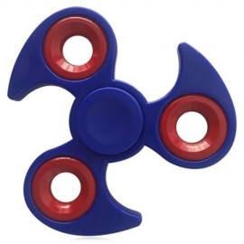FIDDLE TOY EDC TRI-BAR FINGER GYRO HAND SPINNER (ROYAL)