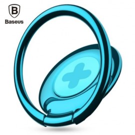 BASEUS SYMBOL RING BRACKET FINGER GRIP PHONE DESKTOP HOLDER (BLUE)