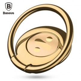 BASEUS SYMBOL RING BRACKET FINGER GRIP PHONE DESKTOP HOLDER (GOLDEN)