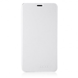OCUBE PU LEATHER FULL BODY PHONE PROTECTIVE CASE FOLDABLE STAND FOR LEAGOO M8 (WHITE)