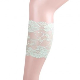 STYLISH ELASTIC LACEWORK LEG SLEEVES BOOTS SET FOR WOMEN (MARINE GREEN)