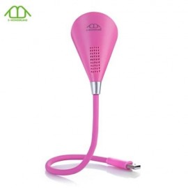 E - WONDERLAND USB LED LAMP BLUETOOTH 4.1 SPEAKER (PINK)