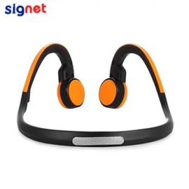 SIGNET BT - BK BLUETOOTH 4.1 BONE CONDUCTION HEADPHONES (ORANGE)