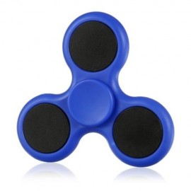 TRI-BLADE ABS EDC FIDGET SPINNER FOCUS TOY ADHD ANXIETY STRESS RELIEF (BLUE)