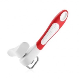 STAINLESS STEEL MANUAL CAN OPENER (RED WITH WHITE)