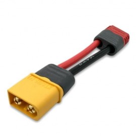 AMASS XT60 MALE TO T FEMALE POWER ADAPTER FOR RC MODEL BATTERY (COLORMIX)