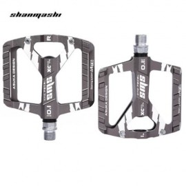 SHANMASHI PAIRED OUTDOOR CYCLING ROAD MOUNTAIN BICYCLE PEDAL (TITANIUM GREY)