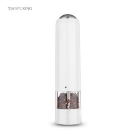 TIANFUXING ELECTRIC ABS PLASTIC PEPPER SALT GRINDER (WHITE)