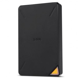 SSK SSM - F200 WIRELESS WIFI EXTERNAL HARD DRIVE 1TB CLOUD STORAGE (BLACK)