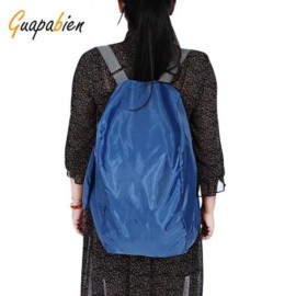 GUAPABIEN FOLDABLE MULTIPLE CARRY WAYS TRAVEL STORAGE BAG (BLUE)