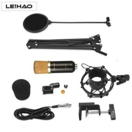 LEIHAO BM - 700 PROFESSIONAL CONDENSER MICROPHONE (BLACK)