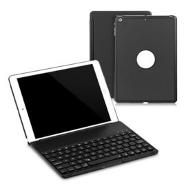 BLUETOOTH 3.0 KEYBOARD CASE BACKLIT FOR NEW IPAD 9.7 INCH 2017 (BLACK)