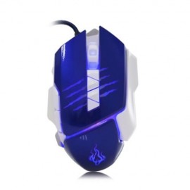 HTS - H400 - L WIRED GAMING MOUSE WITH LED LIGHT (BLUE)