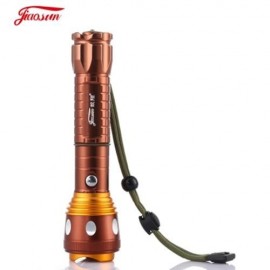 JIAOSUN 3 MODES ZOOMING OUTDOOR TORCH WITH SAFETY HAMMER (BRONZE-COLORED)