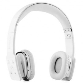 VEGGIEG V8100 FOLDABLE BLUETOOTH HANDS FREE HEADSET (WHITE)