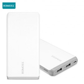 ROMOSS ARROW 10 10000MAH PORTABLE POWER BANK DUAL USB (WHITE)