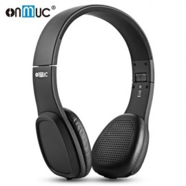 ONMUC L5 FOLDABLE TOUCH CONTROLLED BLUETOOTH HEADSET (BLACK)