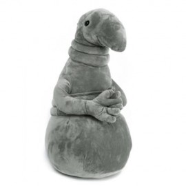 CUTE MONSTER SHAPE STUFFED PLUSH DOLL TOY GIFT FOR BABY (GRAY)