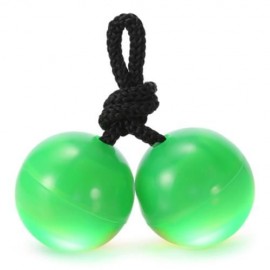 KNUCKLES FINGER YO-YO CHUCKS LED STRESS RELIEVER TOY (GREEN)