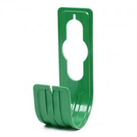 DURABLE WALL MOUNTED GARDEN HOSE HANGER HOOK (GREEN)