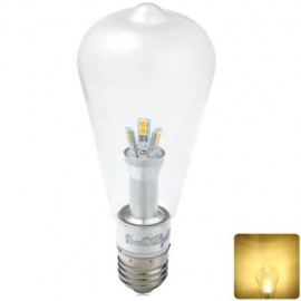 YOUOKLIGHT 580LM E27 6W 3000K 85 - 265V 12 LEDS LIGHTS ENERGY SAVING FILAMENT BULB (WARM W