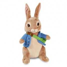 STUFFED RABBIT SHAPE PLUSH DOLL TOY BIRTHDAY CHRISTMAS GIFT (BLUE)