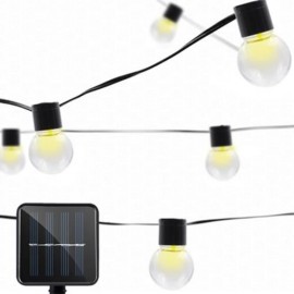 SOLAR POWERED WATERPROOF 10 LEDS STRING LIGHT LAMP (WARM WHITE LIGHT)