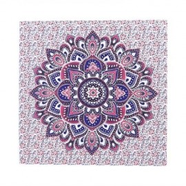 148 X 148CM LOTUS PATTERN BEACH TOWEL WALL TAPESTRY (COLORMIX)
