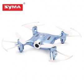 SYMA X21W MICRO RC QUADCOPTER RTF WIFI FPV 0.3MP CAMERA / ALTITUDE HOLD / 3D FLIP (BLUE)