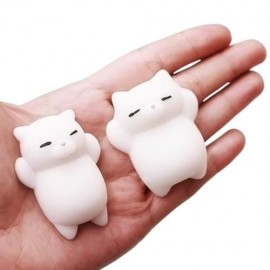CUTE CARTOON LAZY SLEEPING CAT TPR SQUISHY TOY FUNNY STRESS RELIEVER RELAXATION GIFT DECOR