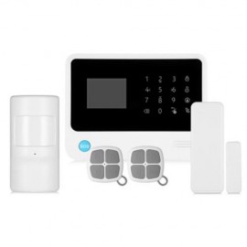 GS - G90B PLUS GSM WIFI / GPRS / SMS ALARM SYSTEM (WHITE AND BLACK)