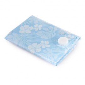 MOISTURE-PROOF VACUUM STORAGE BAG 12 WIRE SPACE SAVER (FLORAL)