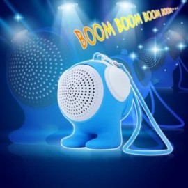 BLUETOOTH 3.0 SPEAKER WITH MIC VOLUME CONTROL HANDSFREE CALL FUNCTION (BLUE)