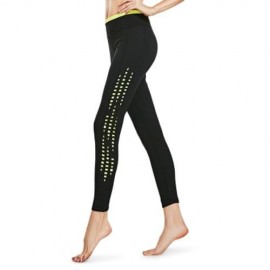 SIDE CUTOUT TWO TONE CAPRI SPORTS  LEGGINGS (NEON GREEN)