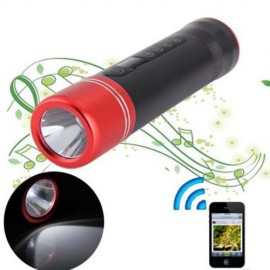 FREEMAN X6 MULTI-PURPOSE BLUETOOTH V2.1 EDR SPEAKER BATTERY CHARGER CREE XPE-R3 LED FLASHL