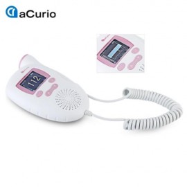 ACURIO AF - 703 PRENATAL HEART MONITOR ULTRASONIC FETAL DOPPLER (PINK)